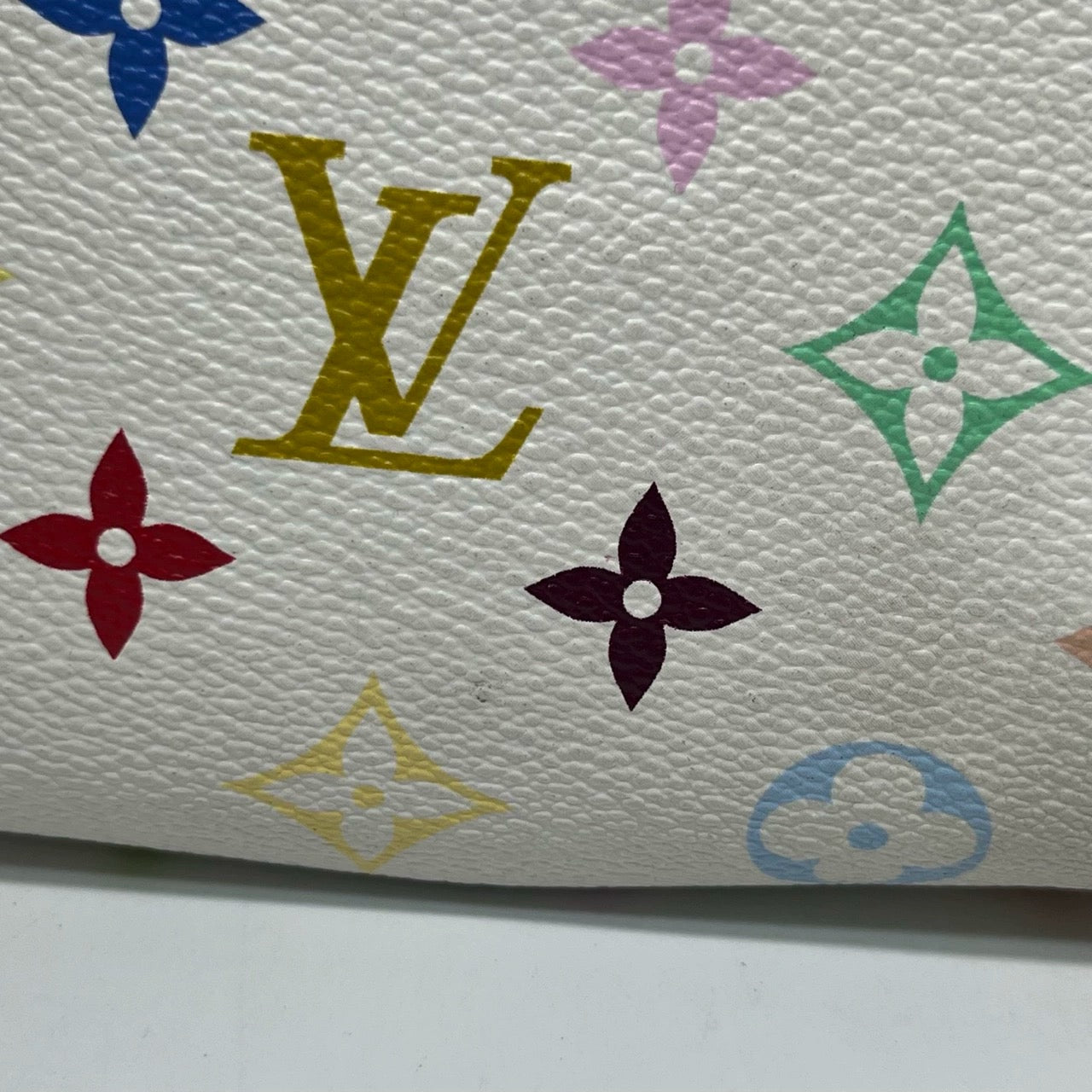 Louis Vuitton x Takashi Murakami Speedy 30 Lock White Multicolor