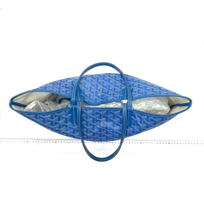 Sold Goyard Saint Louis PM Tote Medium Blue