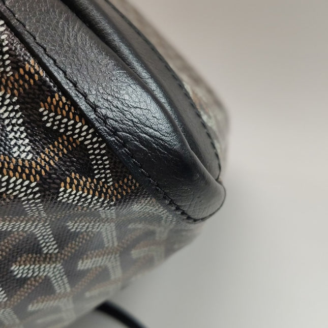 Goyard Artois GM Large Black French Bulldog Reinforced Corners and Zipper