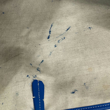 Sold Goyard Saint Louis GM Tote Large Blue 2014