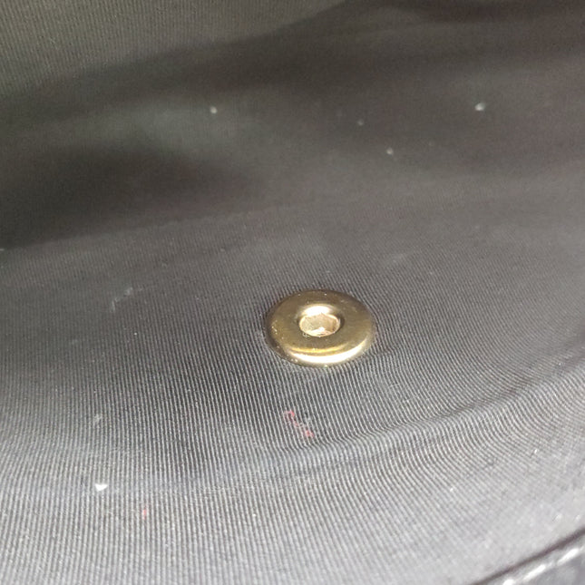 Chanel Classic Flap Bag Calfskin Leather 2014 Medium Nude Pink with Black Trim