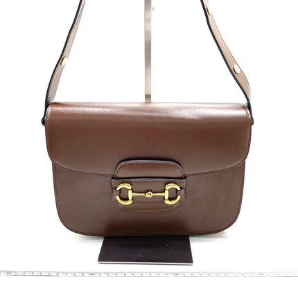 Sold Gucci 1955 Horsebit Shoulder Bag Caramel Brown Small Leather