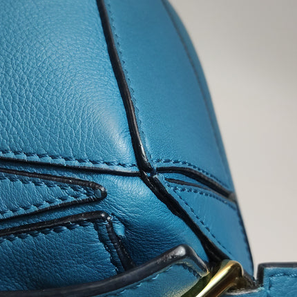 Loewe x Spirited Away Studio Ghibli Collection Puzzle Small Blue Crossbody Bag