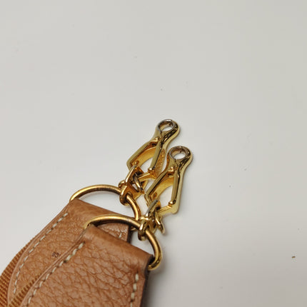 Hermes Kelly 40 Retourne Gold Togo Leather Gold Hardware 1993