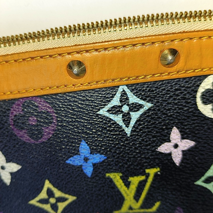 Louis Vuitton x Takashi Murakami Pochette Accessoire Black Multicolor