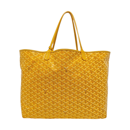 Goyard Saint Louis GM grand cabas jaune 2014
