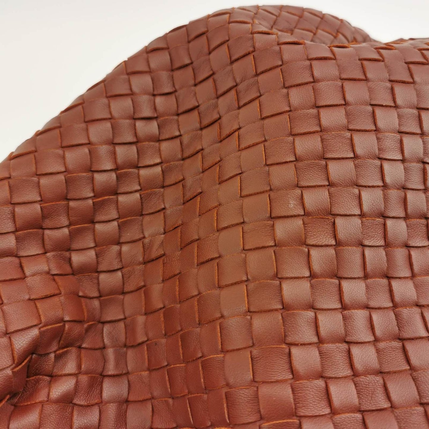 Bottega Veneta Belly Hobo Intrecciato Brick Red Medium 40cm