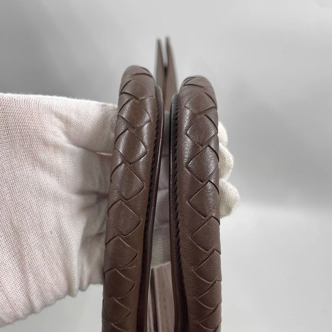 Bottega Veneta Maxi Convertible Tote Dark Chocolate Brown Smooth Leather 55cm