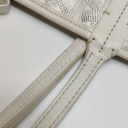 Goyard Saint Louis GM Tote Large White