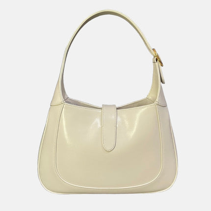 Sold Gucci Jackie 1961 White Leather Bag Small Missing Strap
