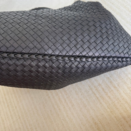Bottega Veneta Veneta Hobo Midnight Navy Leather Bag Maxi 50cm