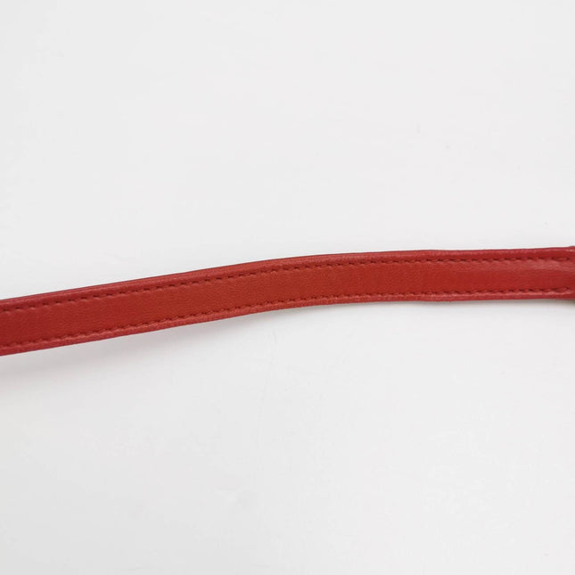 Sold Prada Tessuto Nylon Gaufre Crossbody Bag Red with Gold-tone Hardware