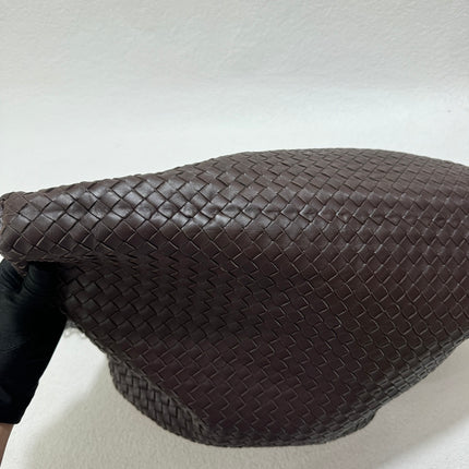 Sold Bottega Veneta Maxi Convertible Tote Bag Hobo Brown Leather Two-way Carry 50cm