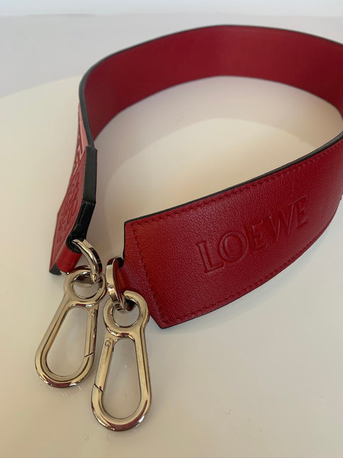 Loewe Puzzle bag small raspberry pink leather
