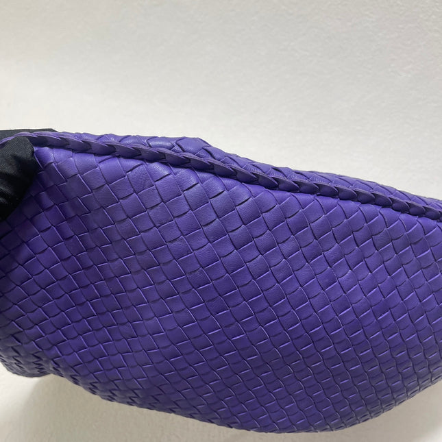 Sold Bottega Veneta Hobo Bag Large Leather Purple 47cm