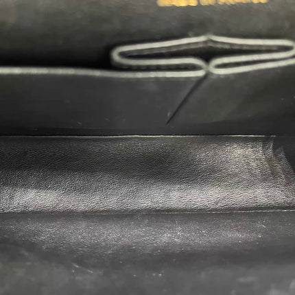 Chanel Classic Flap Medium Black Velvet Gold Hardware, 2014-2015