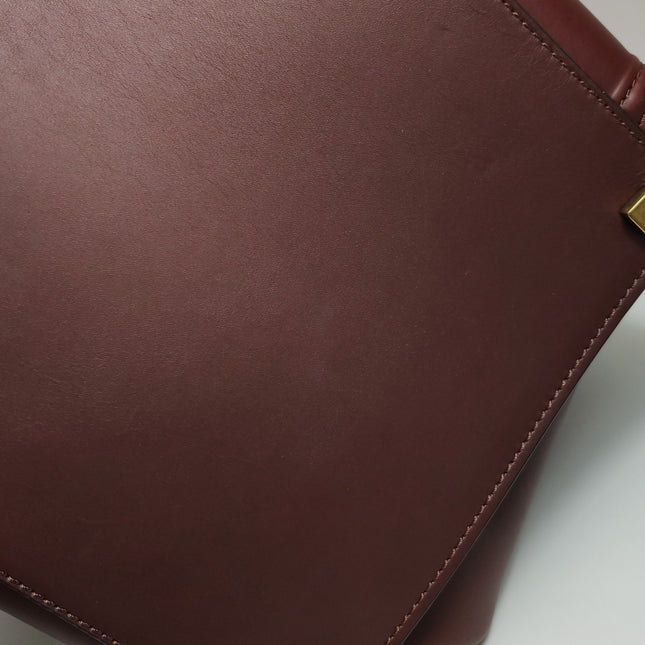 Celine Phantom Mini Burgundy Leather 30cm