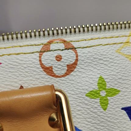 Louis Vuitton x Takashi Murakami Speedy 40 White Multicolor