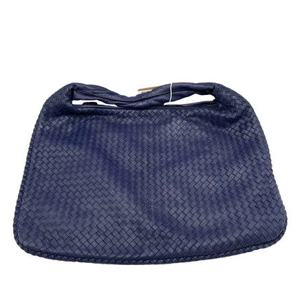 Bottega Veneta Veneta Hobo Navy Leather Bag Maxi 50cm-Luxbags