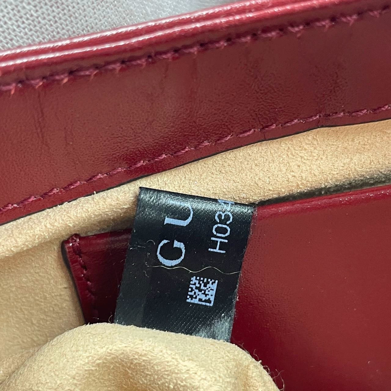 Sold Gucci Jackie 1961 Mini Burgundy Leather Bag