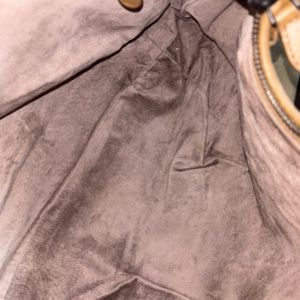 Bottega Veneta Belly Hobo Intreccio Leather Two-tone Brown Large 50cm