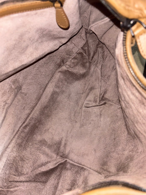 Bottega Veneta Belly Hobo Intreccio Leather Two-tone Brown Large 50cm