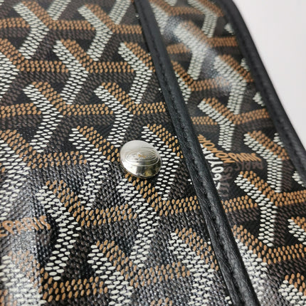 Goyard Saint Louis Tote PM Medium Black French Bulldog