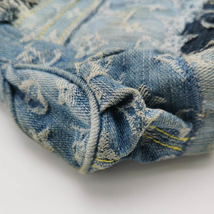 Louis Vuitton Postie Patchwork Monogram Denim Blue Messenger Bag