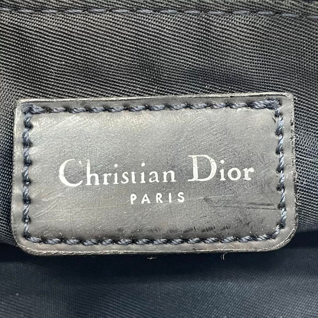 Dior Saddle Classic Mini Denim Jeans Patchwork Zipper Opening Handbag