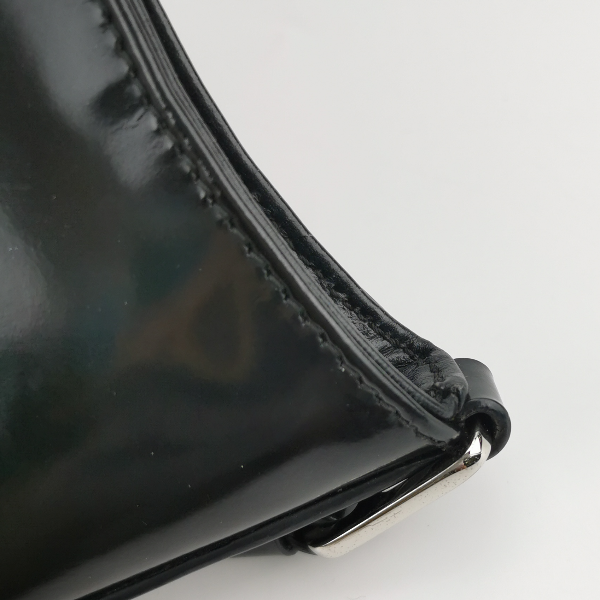 Sold Prada Cleo Black Smooth Leather Shoulder Bag