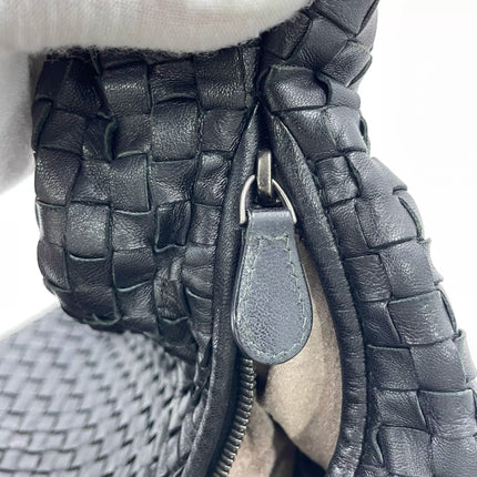 Bottega Veneta Veneta Hobo Black Leather Bag Large 48cm