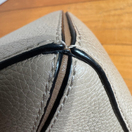 Loewe Puzzle Small Sand Beige Brown Strap Crossbody Bag