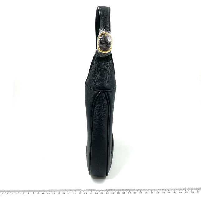 Gucci Jackie 1961 Black Pebbled Leather Bag Small