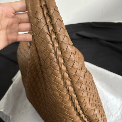 Bottega Veneta Hobo Maxi Milk Chocolate Brown leather 50cm