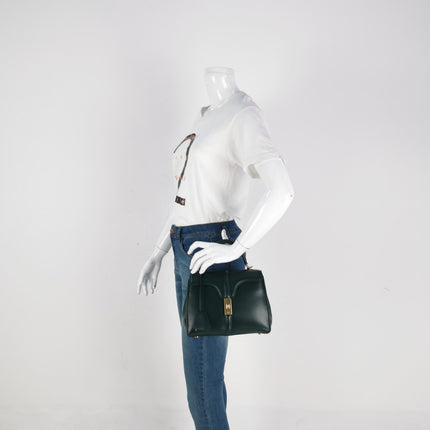 Sold Celine 16 Bag Small Dark Green Smooth Calfskin Leather