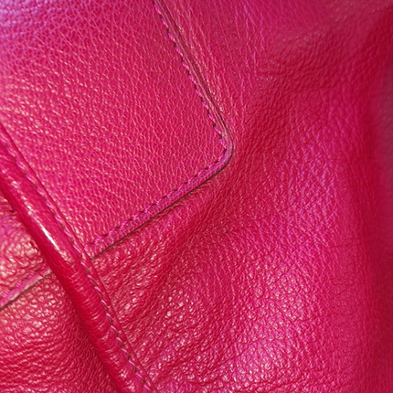 Sold Loewe Amazona 36 Large in Red Leather and Silver tone Hardware