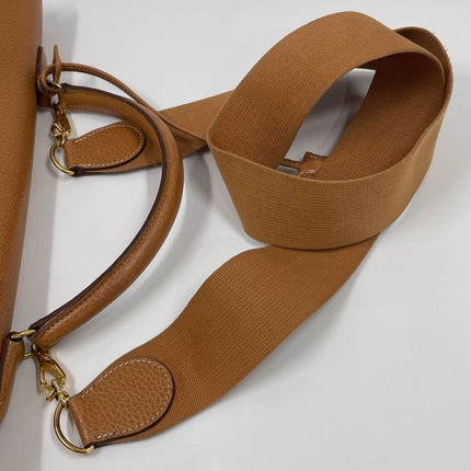 Hermes Kelly 40 Retourne Gold Togo Leather Gold Hardware 1993