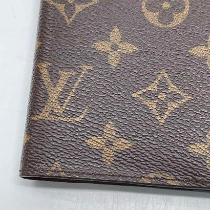 Louis Vuitton Agenda and Passport Cover Brown Monogram