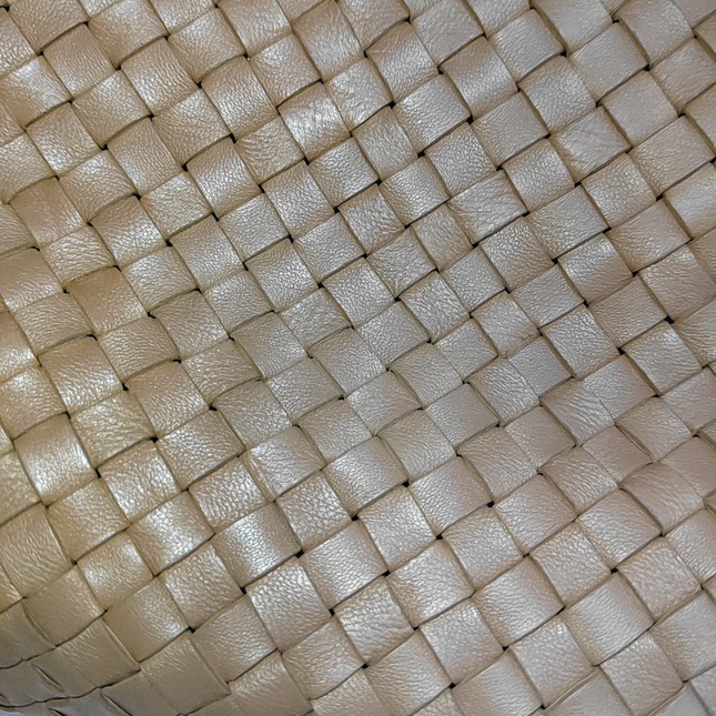 Bottega Veneta Cabat Large Intreccio Leather Tote Bag Milk Chocolate Brown 43cm