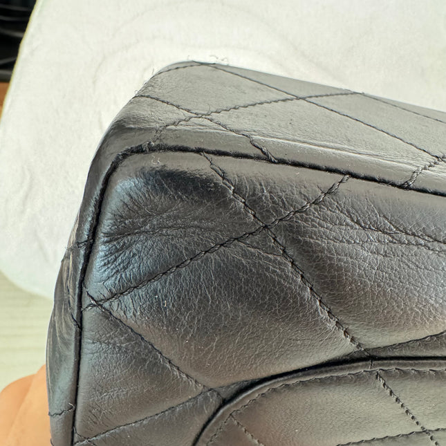 Chanel Paris Limited  Black Lambskin Leather with Bi-color Hardware