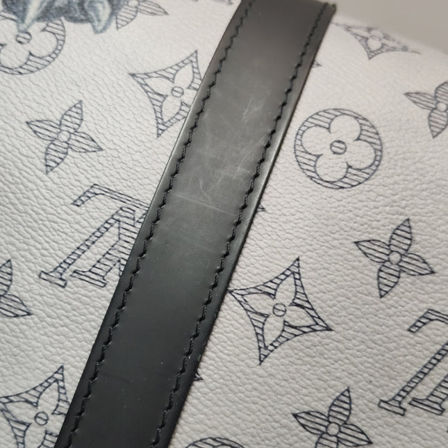 Louis Vuitton x Chapman Brothers Keepall 45 Bandouliere Lion Elephant