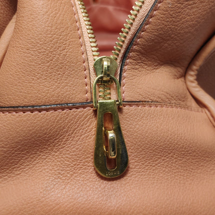 Loewe Amazona Medium 36 Light Coral Leather With Strap Goat Animal Lock