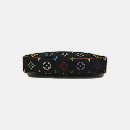 Louis Vuitton x Takashi Murakami Pochette Accessoire Black Multicolor