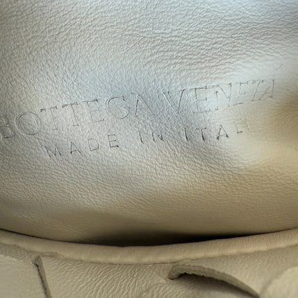 Bottega Veneta Jodie Mini White Leather Gold Hardware