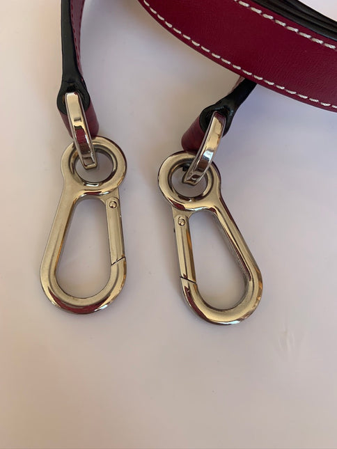 Loewe Puzzle bag small raspberry pink leather