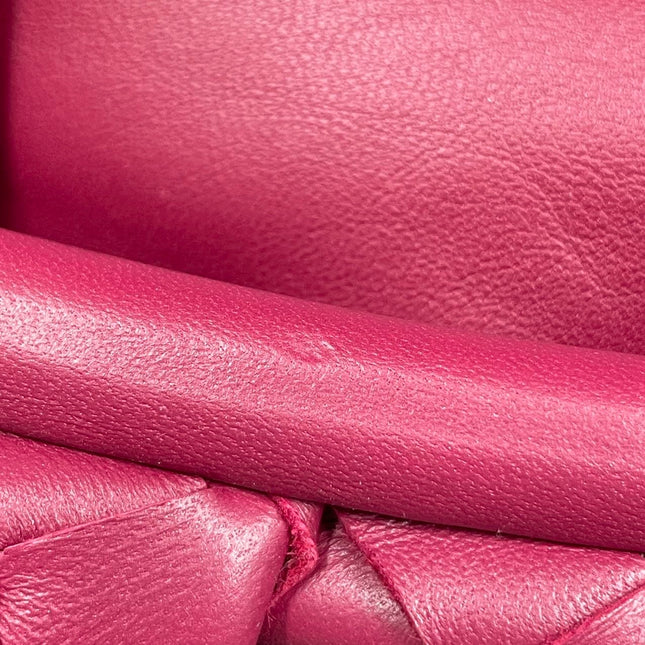 Sold Bottega Veneta Pouch Large Intrecciato Leather Clutch Burgundy