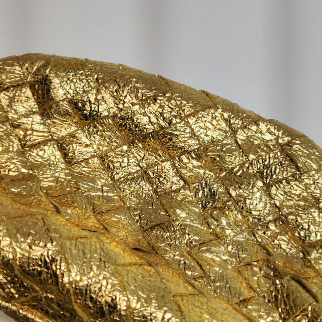 Bottega Veneta Jodie Mini Gold Leather Rare