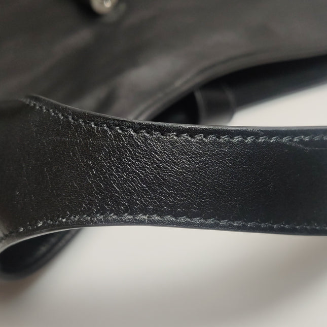 Gucci Jackie 1961 Large Black Calfskin Leather With Long Strap