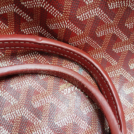 Goyard Saint Louis PM Tote Medium Red With Star