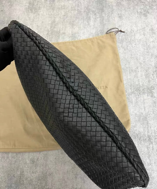 Bottega Veneta Veneta Sac Hobo Maxi en Cuir Noir 52-54cm